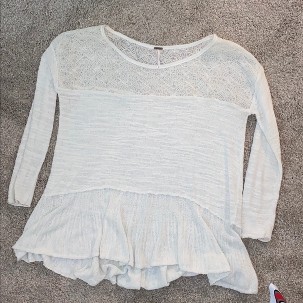free people peplum top